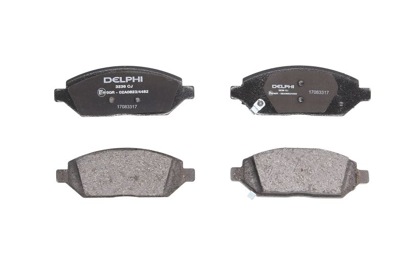 5012759973974 | Brake Pad Set, disc brake DELPHI LP3236