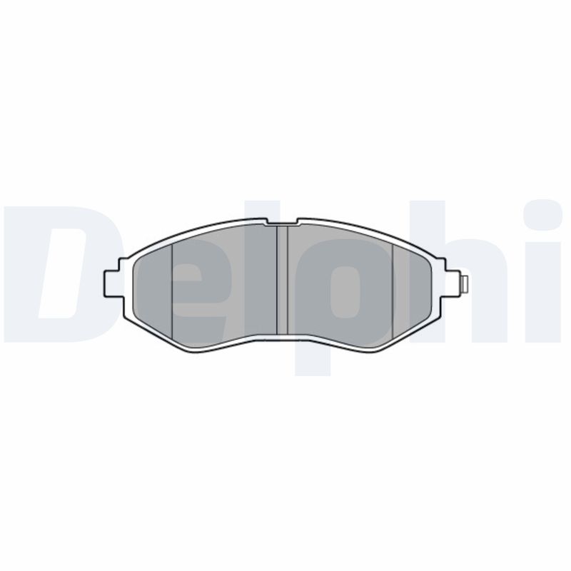 5012759552445 | Brake Pad Set, disc brake DELPHI LP3594