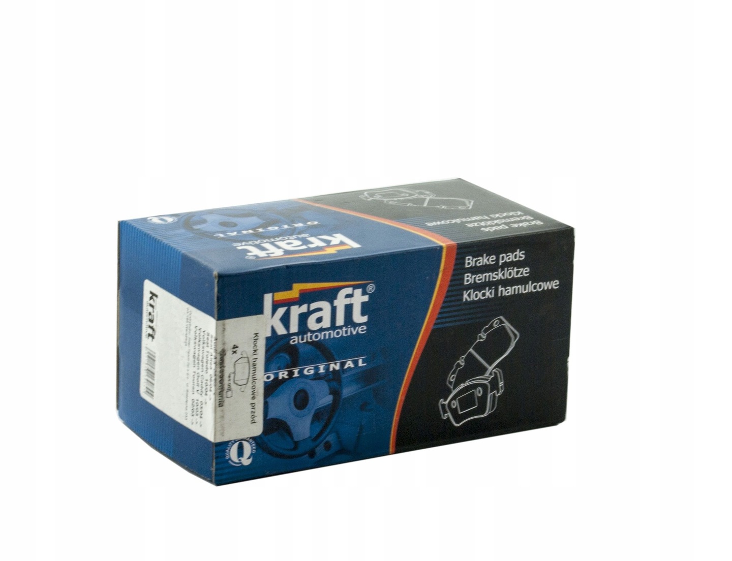 5901159233996 | Brake Pad Set, disc brake KRAFT 6011504