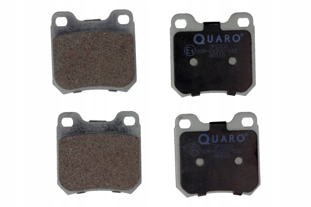 5901619549858 | Brake Pad Set, disc brake QUARO QP2203