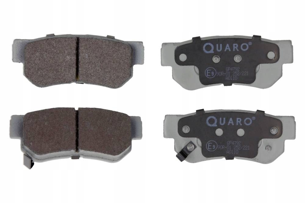 5901619551226 | Brake Pad Set, disc brake QUARO QP4792