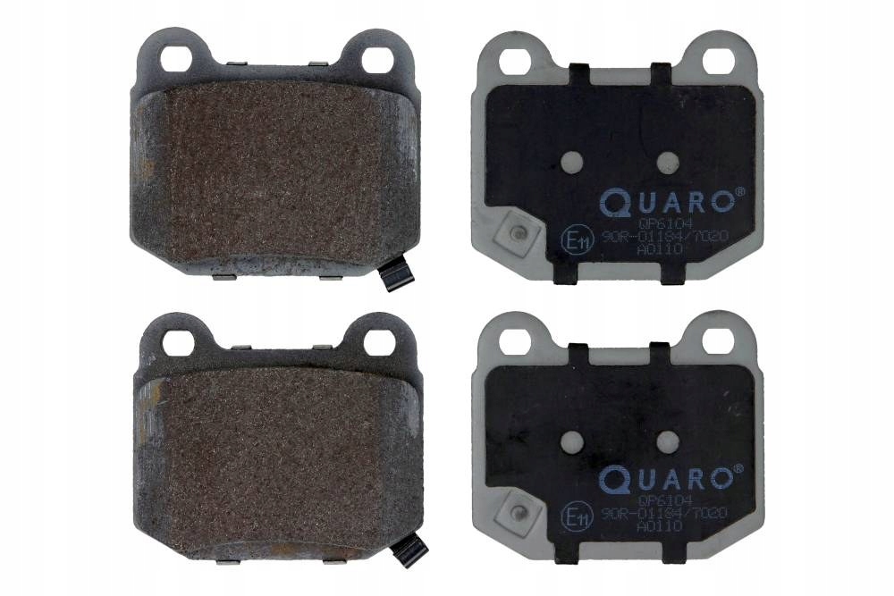 5901619553718 | Brake Pad Set, disc brake QUARO QP6104