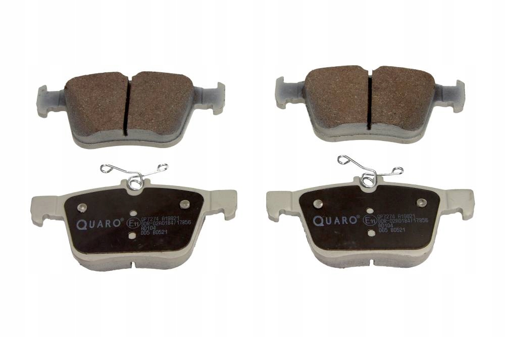 5902659711182 | Brake Pad Set, disc brake QUARO QP7274