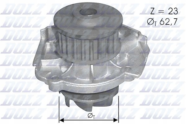 8430632193191 | Water Pump, engine cooling DOLZ s319
