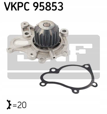 7316572388198 | Water Pump, engine cooling SKF VKPC 95853