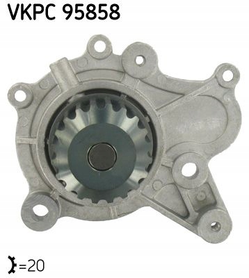 7316572450987 | Water Pump, engine cooling SKF VKPC 95858