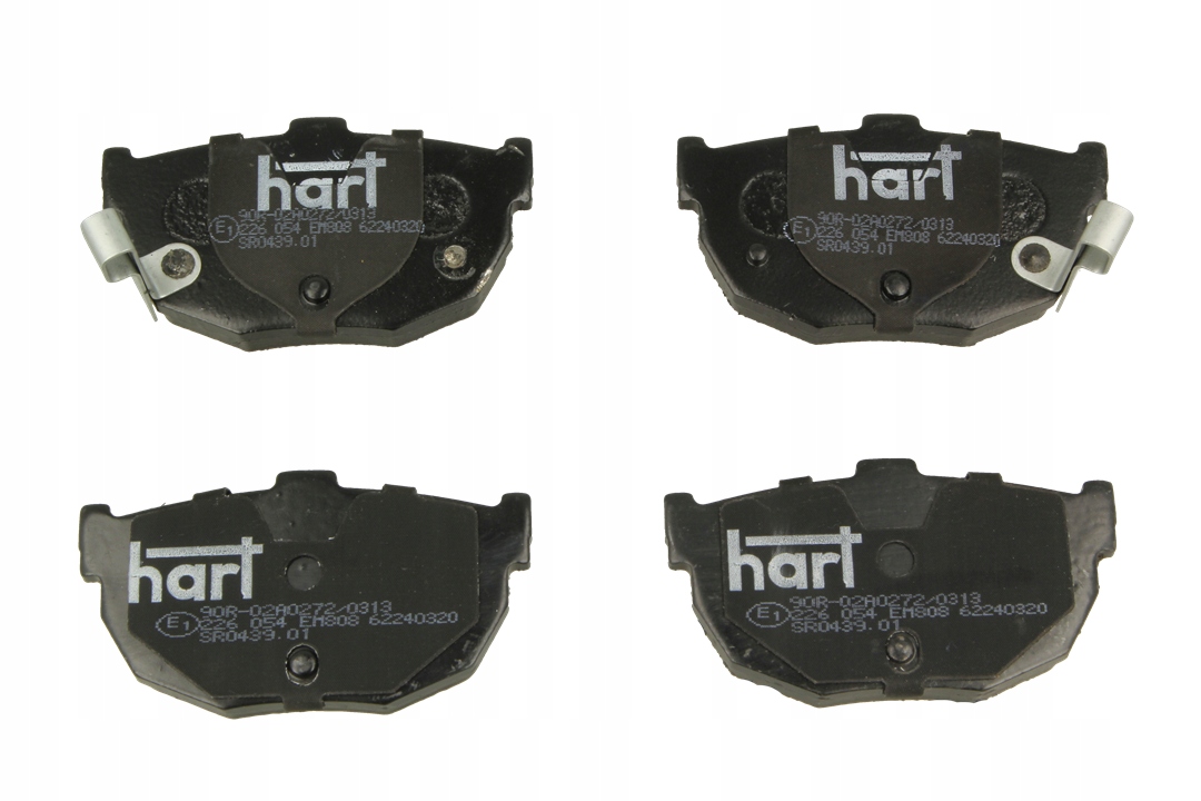 5901219408487 | Brake Pad Set, disc brake HART 226 054