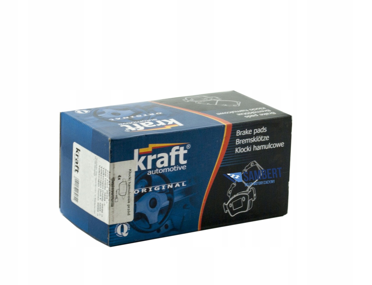 5901159122467 | Brake Pad Set, disc brake KRAFT 6000380