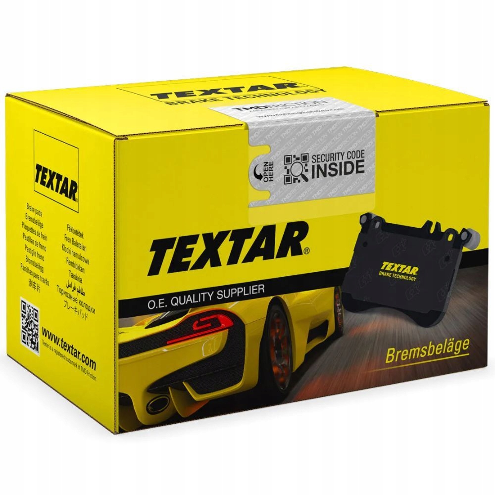 4019722448096 | Brake Pad Set, disc brake TEXTAR 2371403