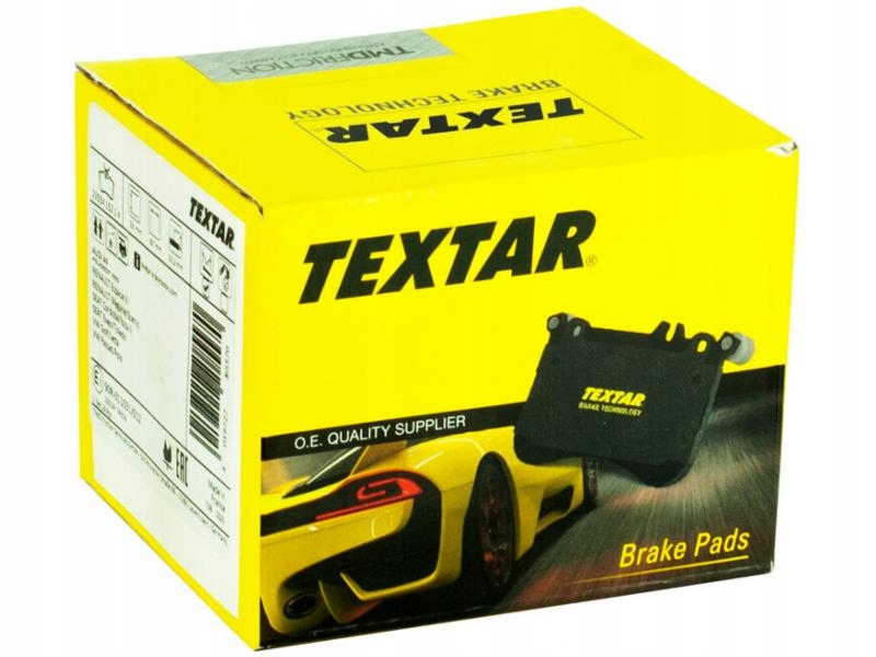 4019722407338 | Brake Pad Set, disc brake TEXTAR 2499501