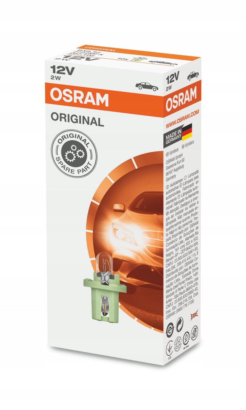 4008321094810 | Bulb, instrument lighting OSRAM 2722