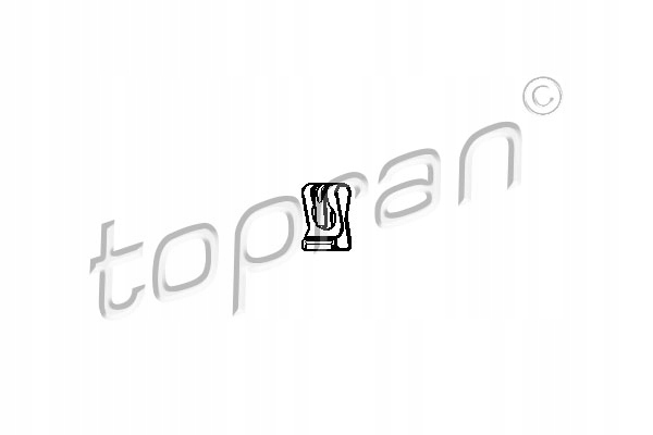 Clamp, exhaust system TOPRAN 205 068