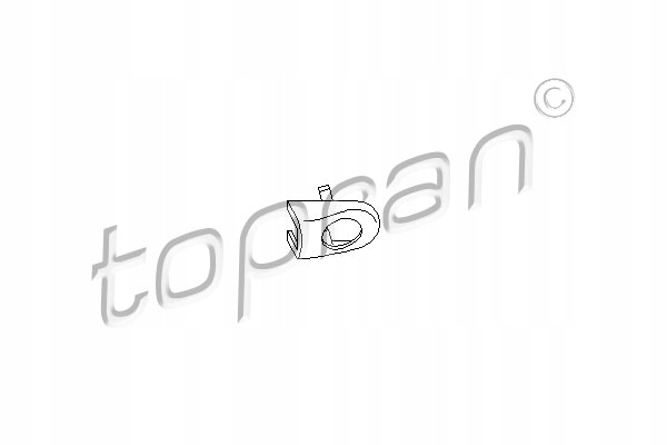 Cover, door handle TOPRAN 108 869