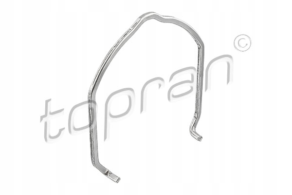 Holding Clamp, charger air hose TOPRAN 116 339