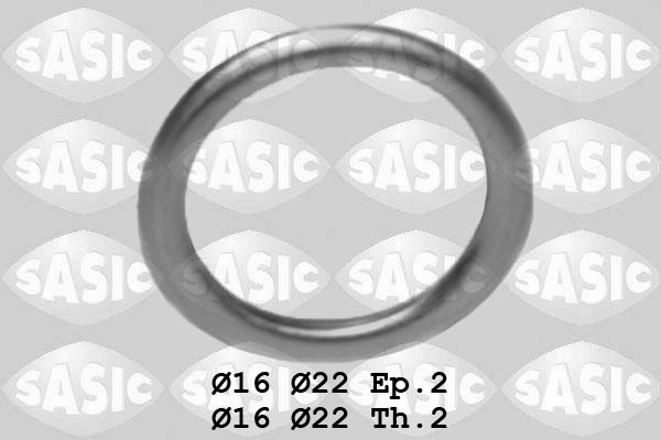 3660872000743 | Seal Ring, oil drain plug SASIC 1640020