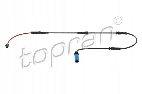 Sensor, brake pad wear TOPRAN 638 956
